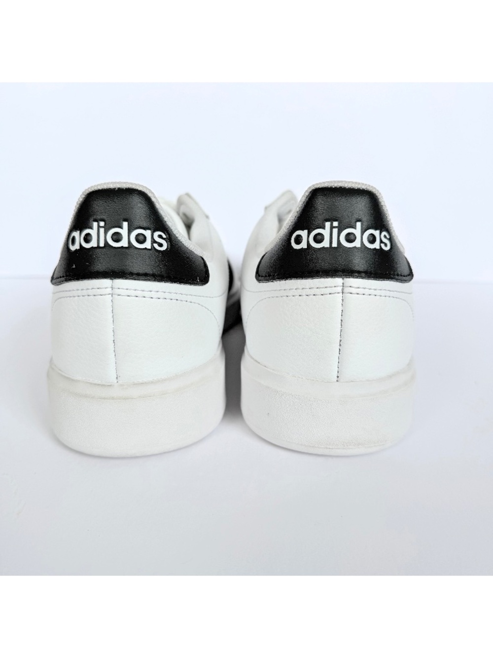 Adidas Women's Grand Court 2.0 Sneakers - Cloud White/Core Black Sz 8.5 - Picture 7 of 10